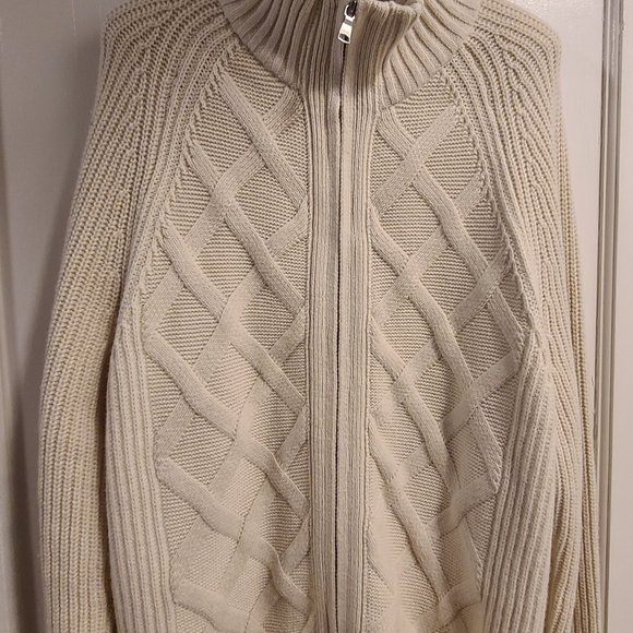 BANANA REPUBLIC Cream Cardigan - Picture 1 of 8
